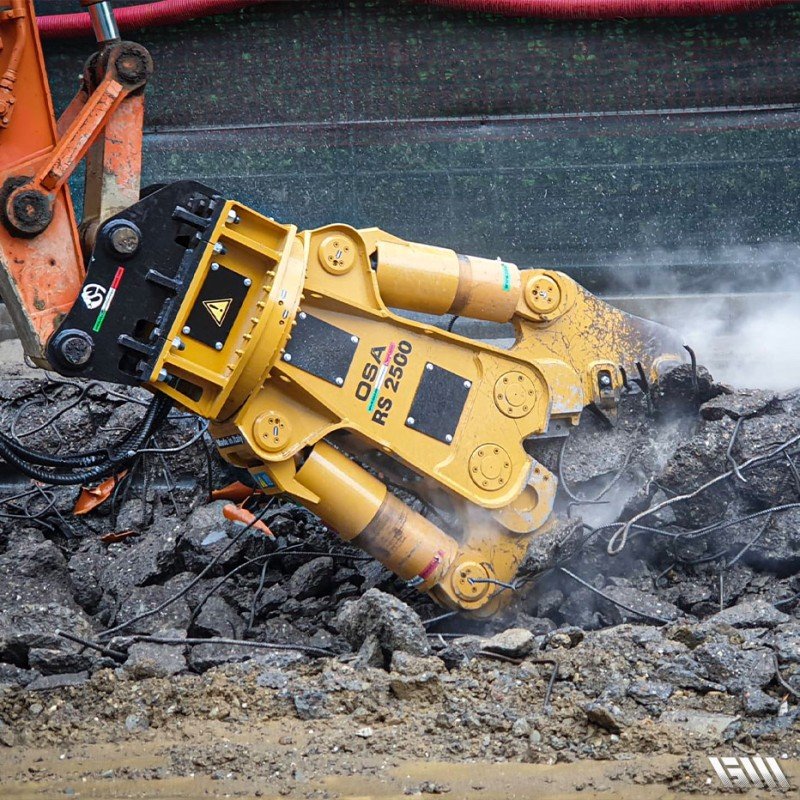 Pince de démolition série RS pour pelle Doosan DX300
